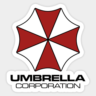 Umbrella Corporation (Light Shirt Design) Sticker